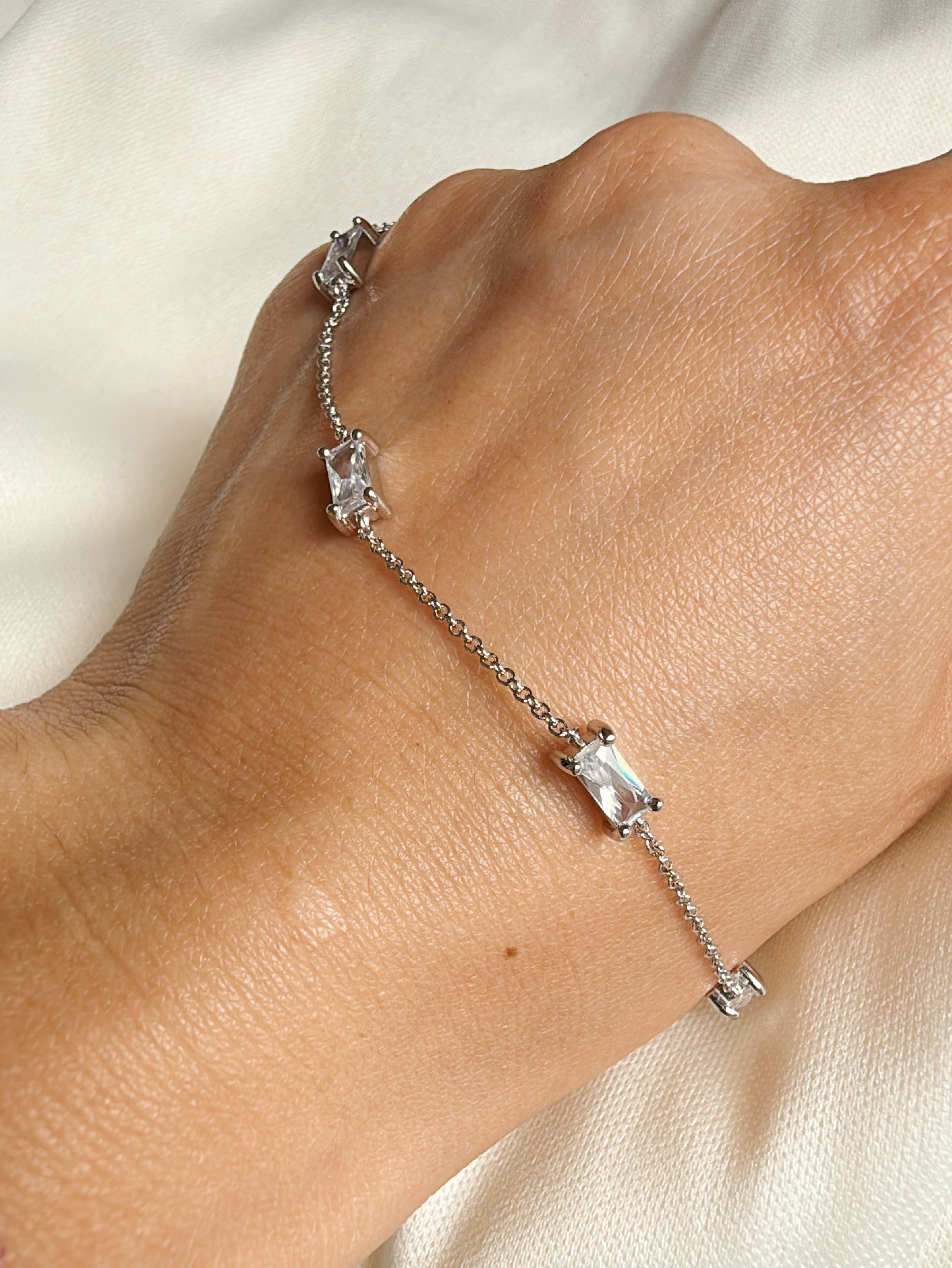 Radiant Silver Bracelet