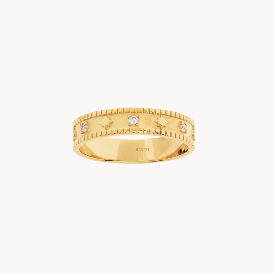 Interstellar Gold Ring