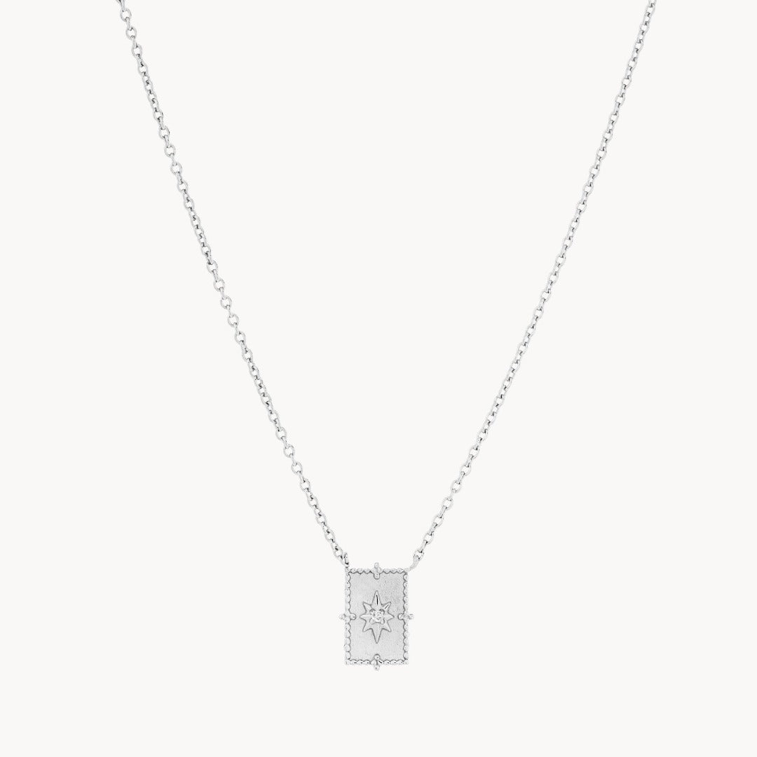 Chronicle Silver Necklace