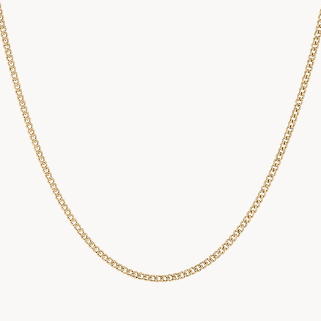 Curblink Gold Necklace