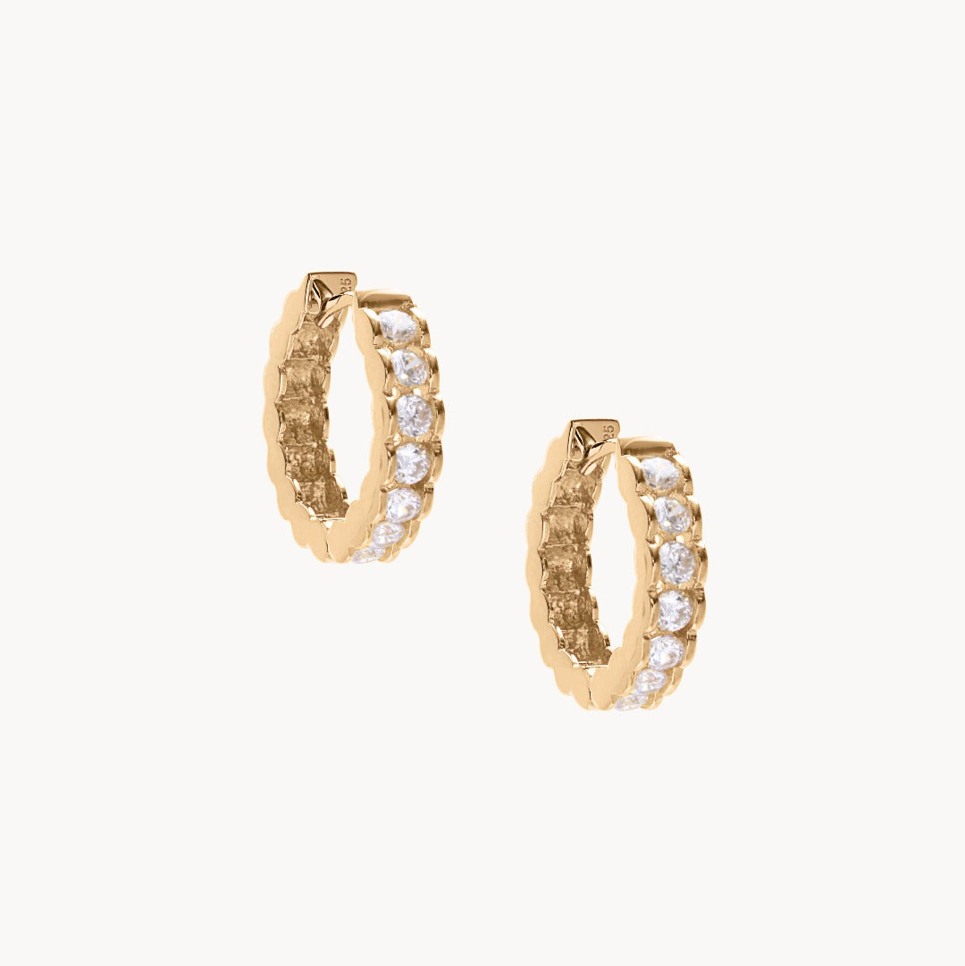 Dolce Gold Hoops