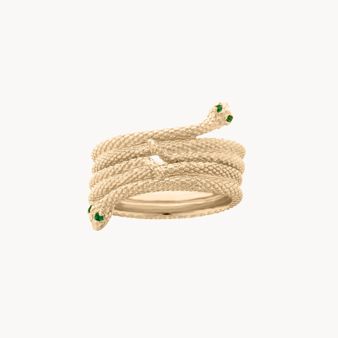 Envy Gold Double Ring Set