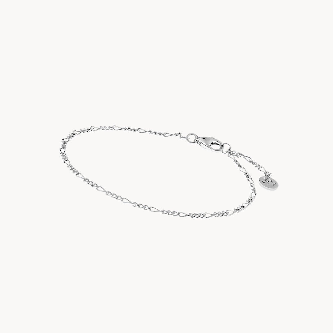 Figaro Silver Bracelet