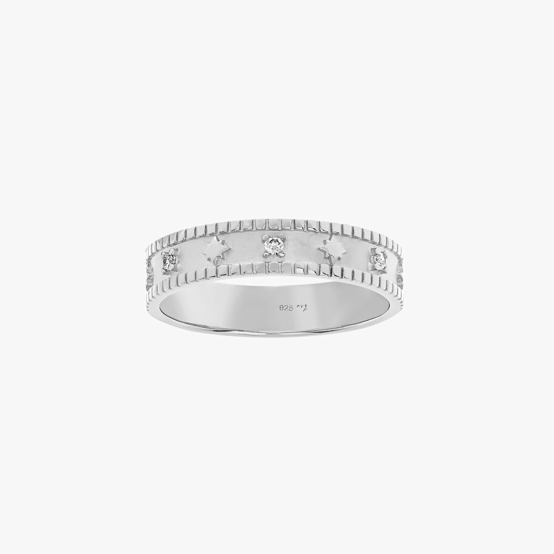 Interstellar Silver Ring