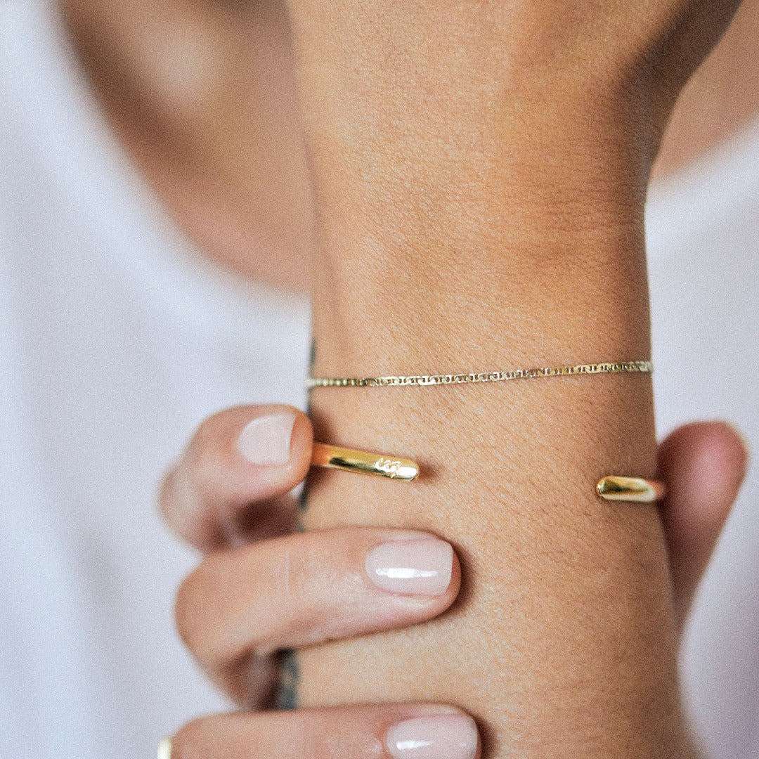 Mariner Gold Chain Bracelet