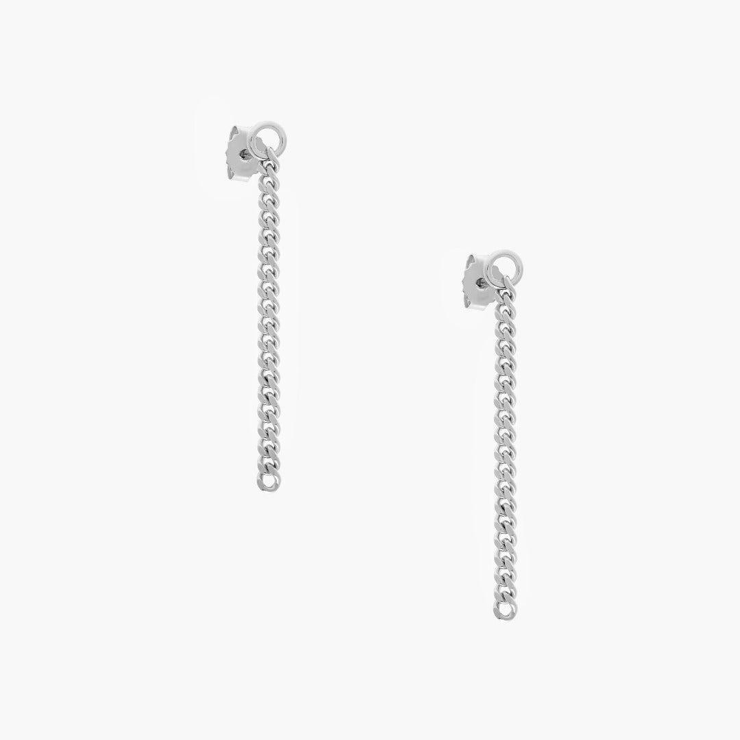 Melrose Silver Drop Earrings