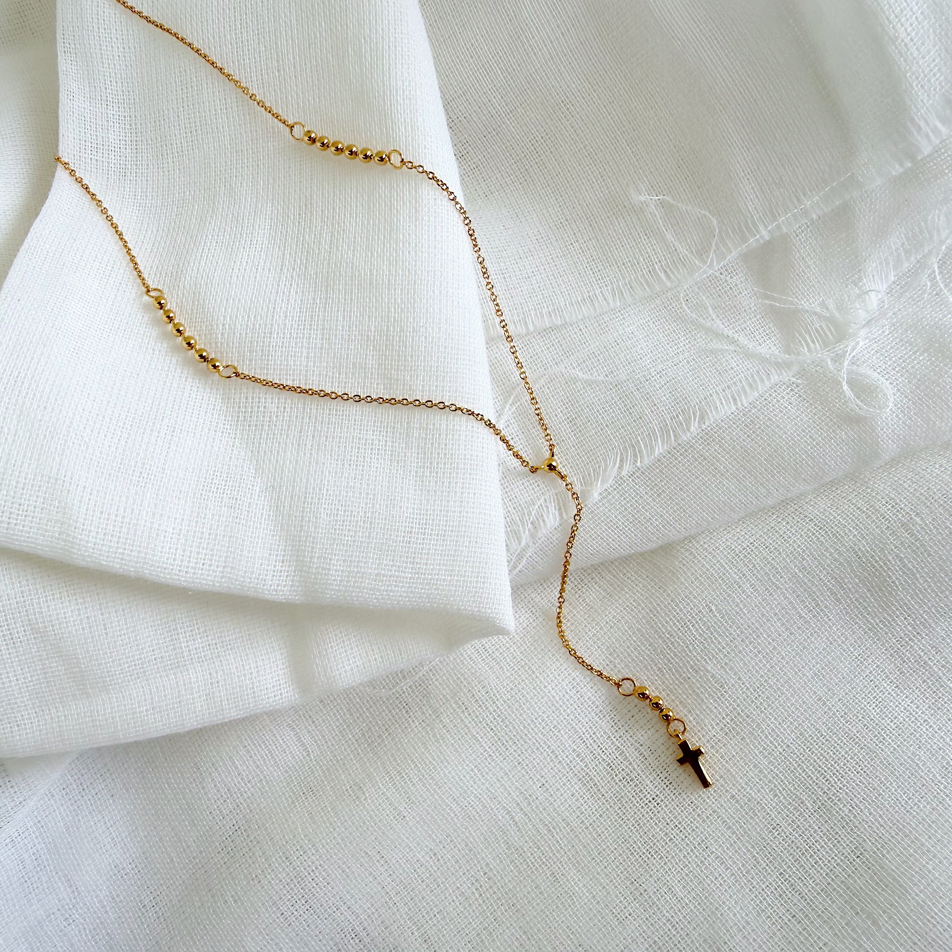 Rosary Gold Necklace