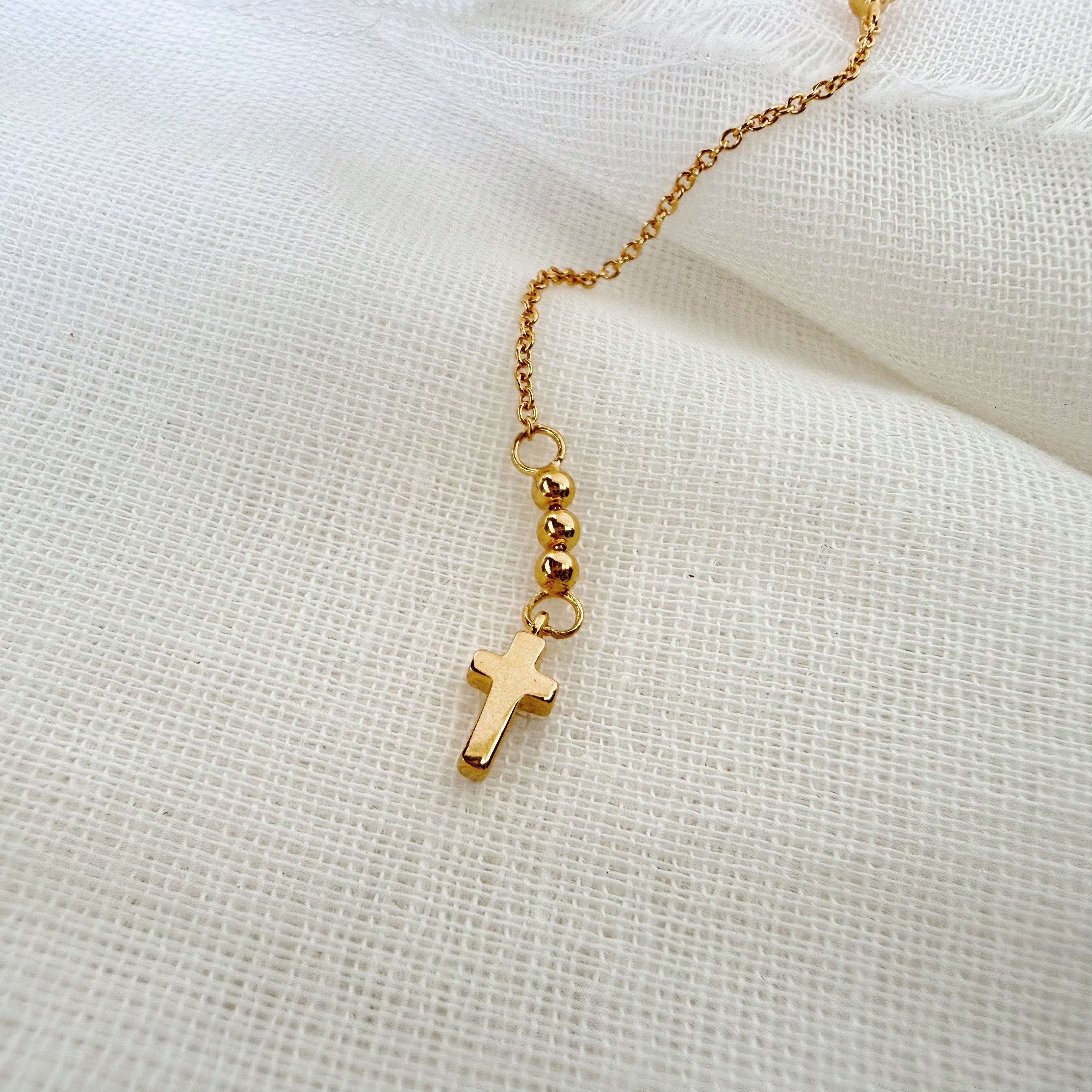 Rosary Gold Necklace