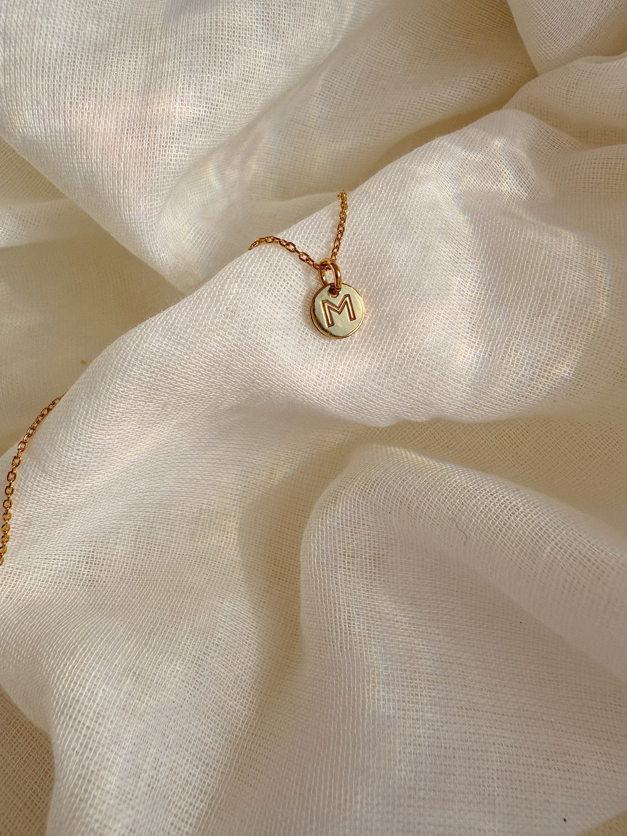 Mini Medallion Necklace (Handmade to Order)