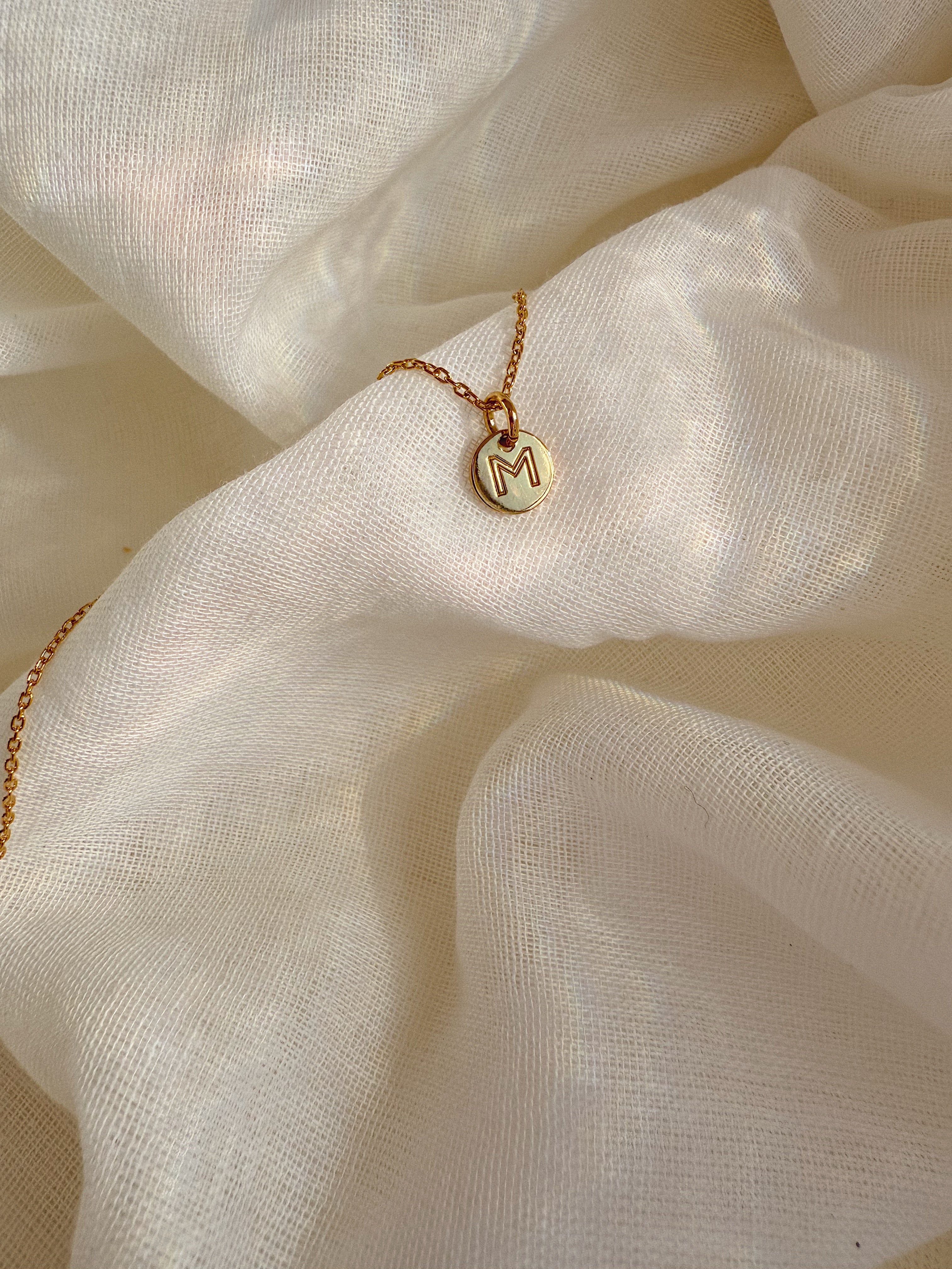 Mini Medallion Necklace (Handmade to Order)