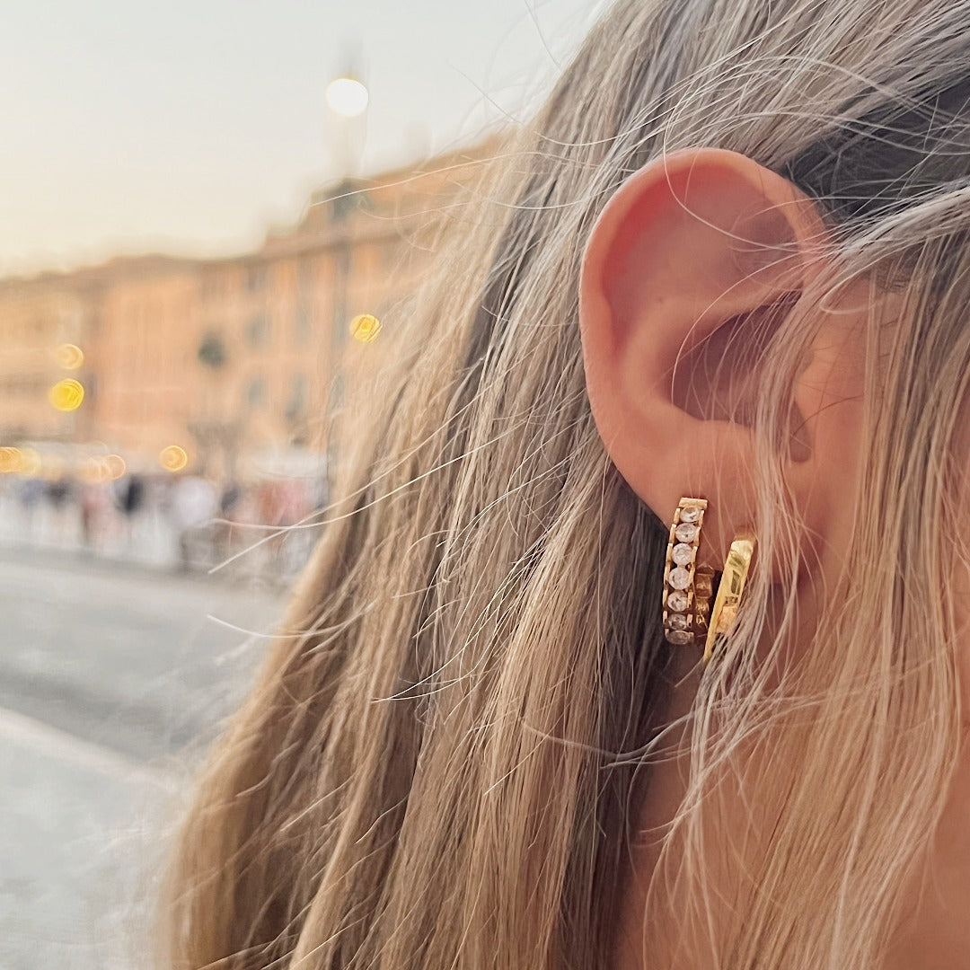Bare Gold Hoops