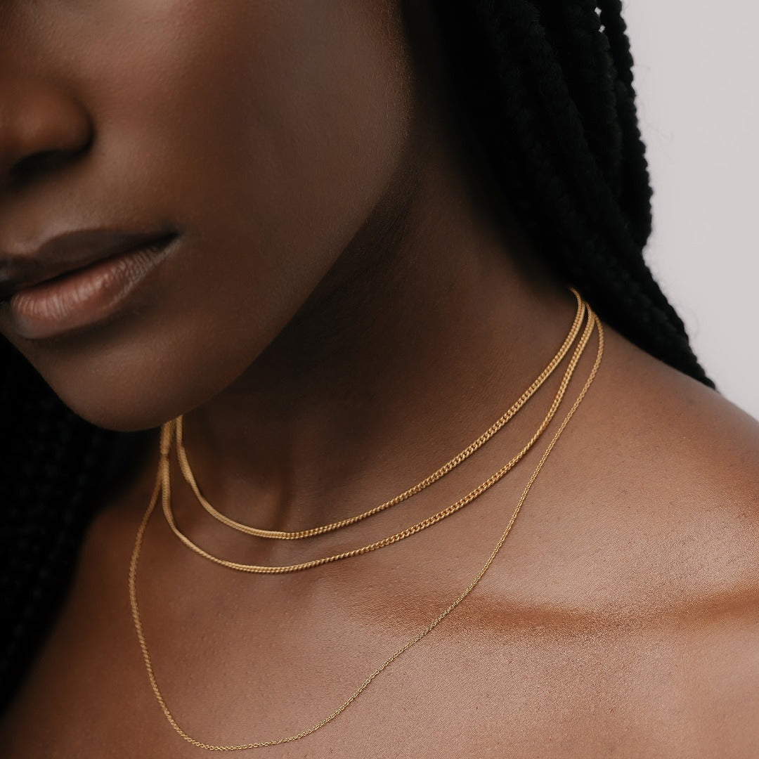 Curblink Gold Necklace