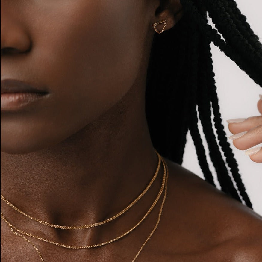 Curblink Gold Necklace