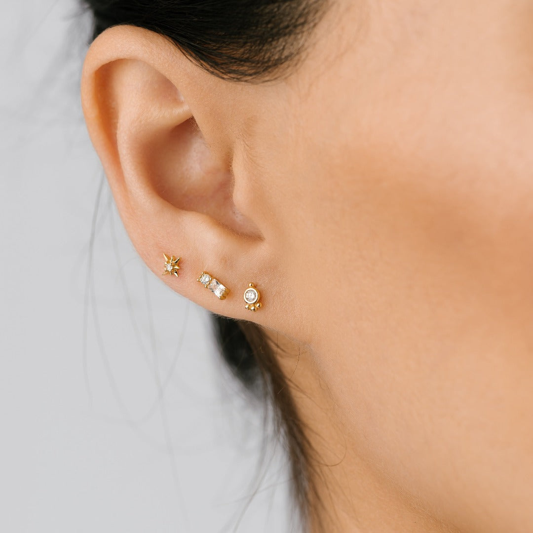 Keepsake Gold Stud Set