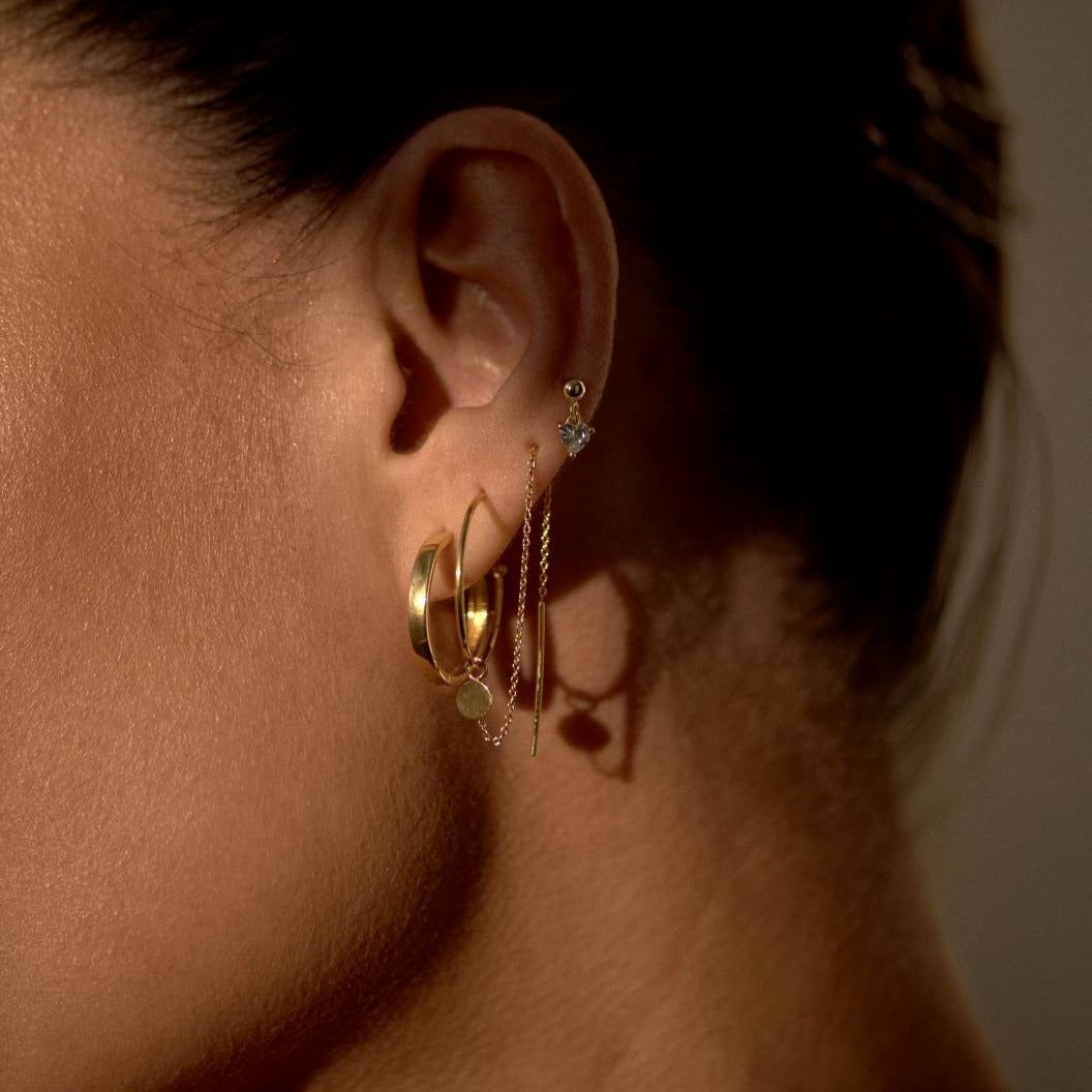 Bare Gold Hoops
