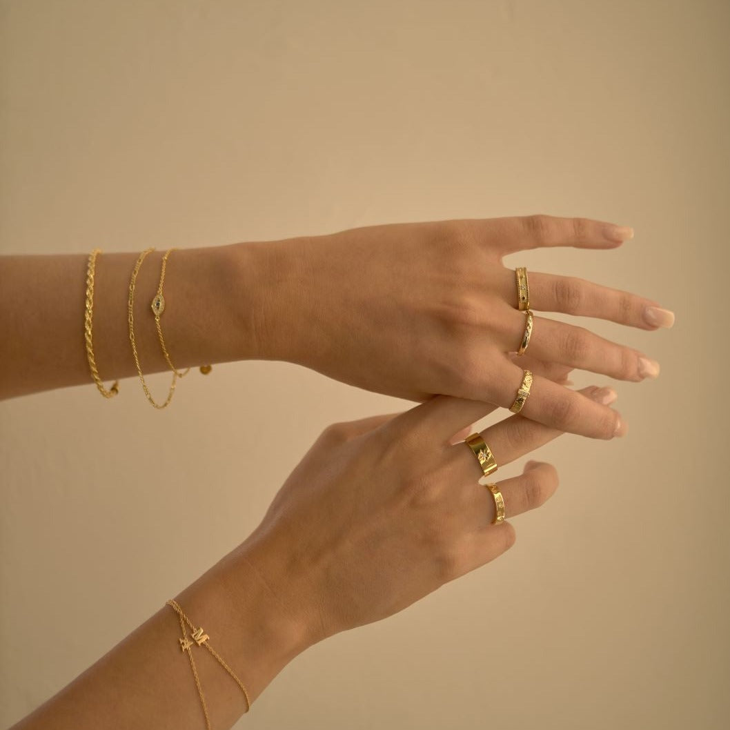 Rope Gold Chain Bracelet