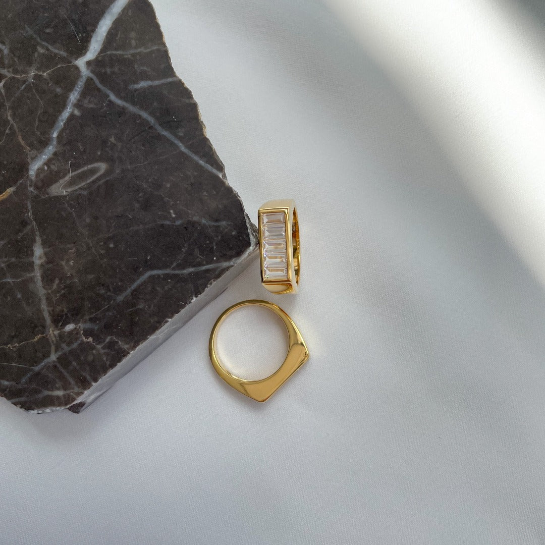 Quinn Gold Ring