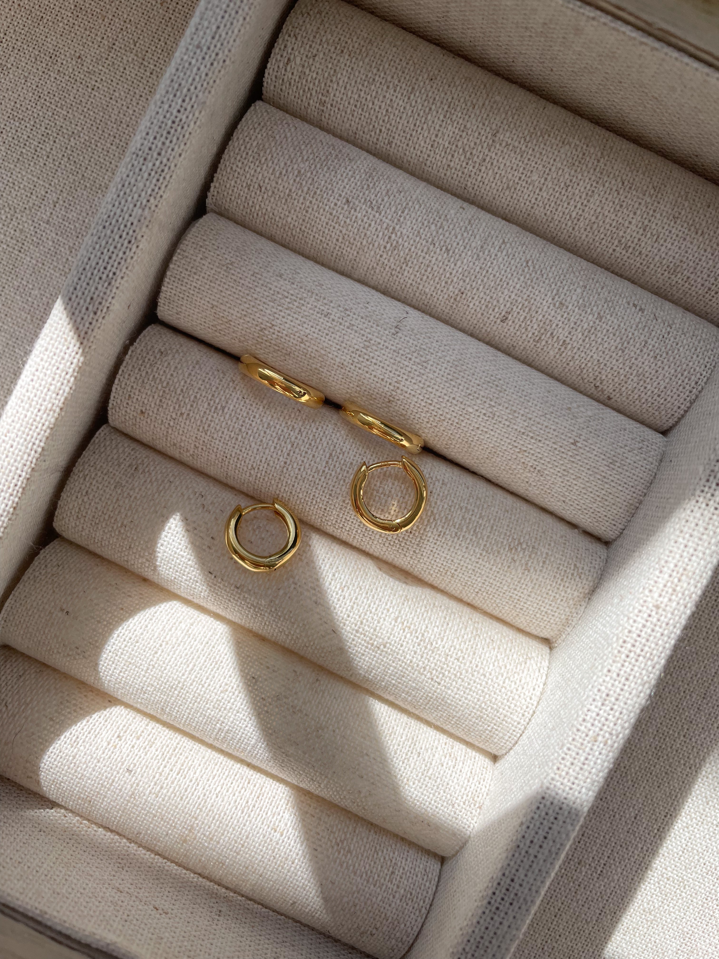 Ren Gold Hoop Set