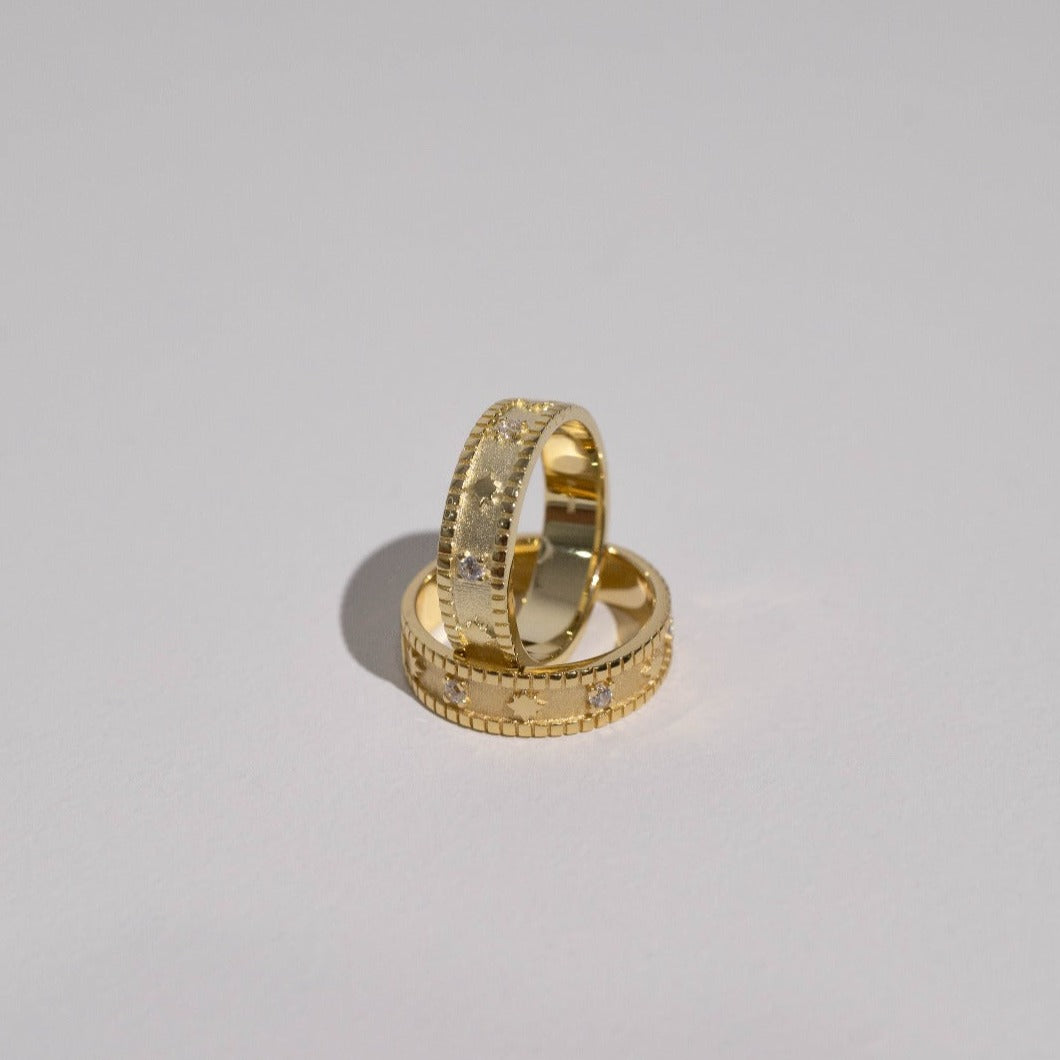 Interstellar Gold Ring