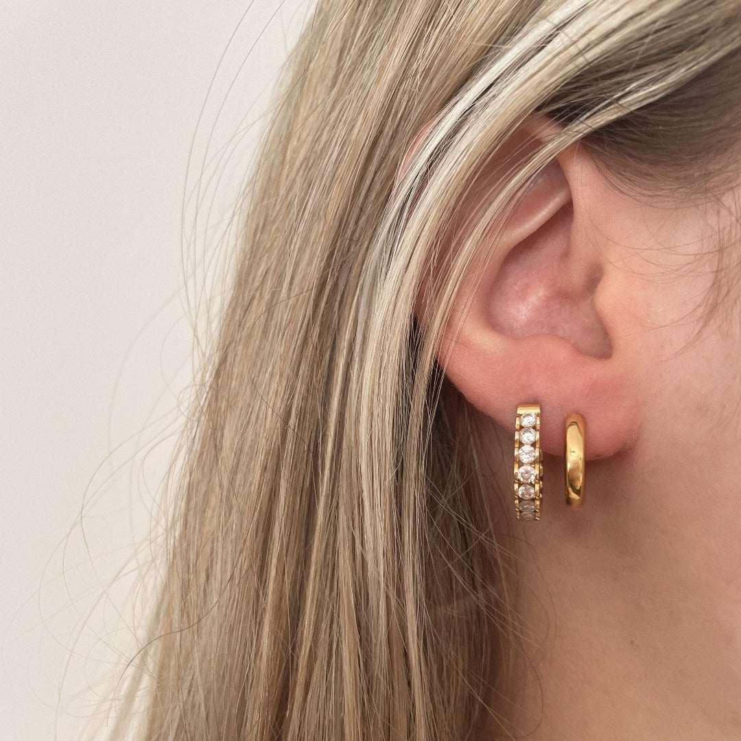 Dolce Gold Hoops