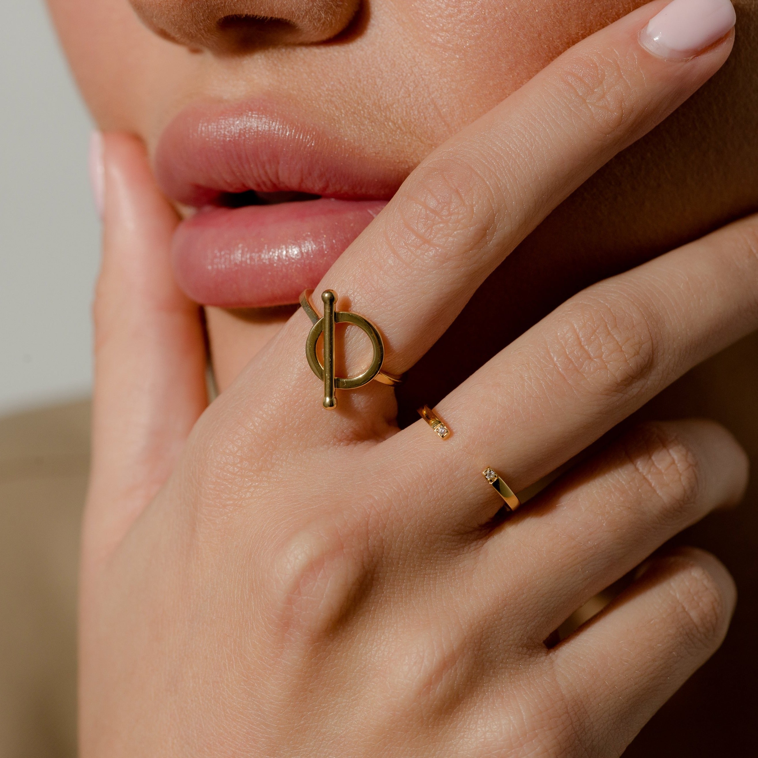 Bri Gold Ring