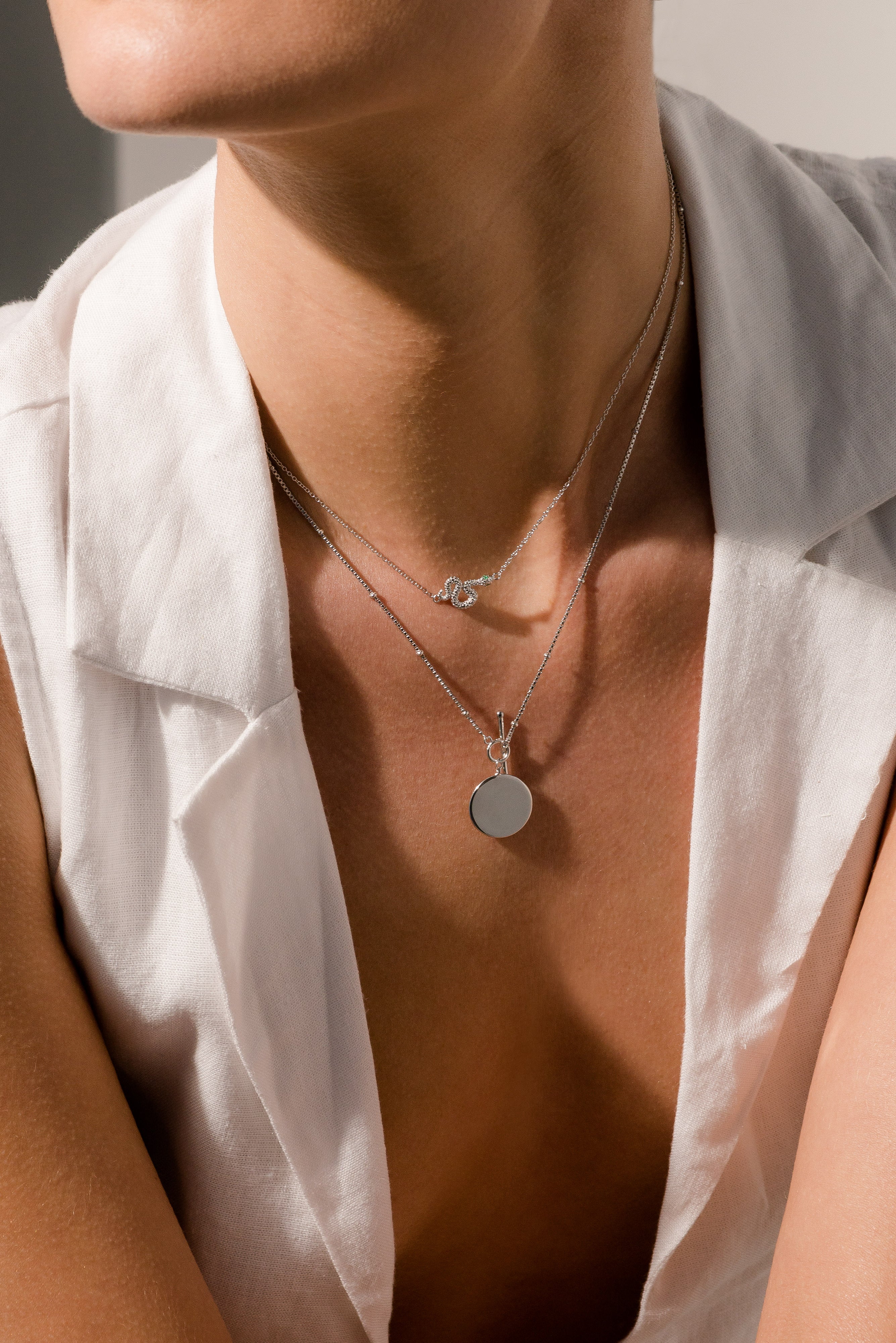 Envy Silver Necklace