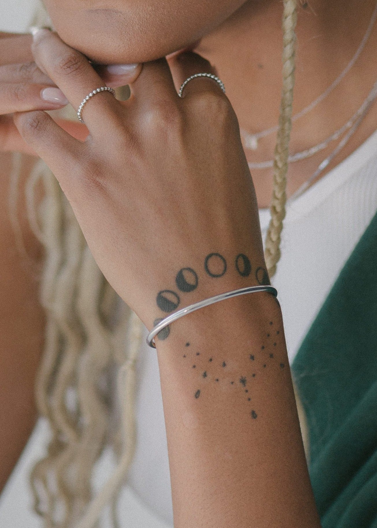 Esq Signature Silver Bangle